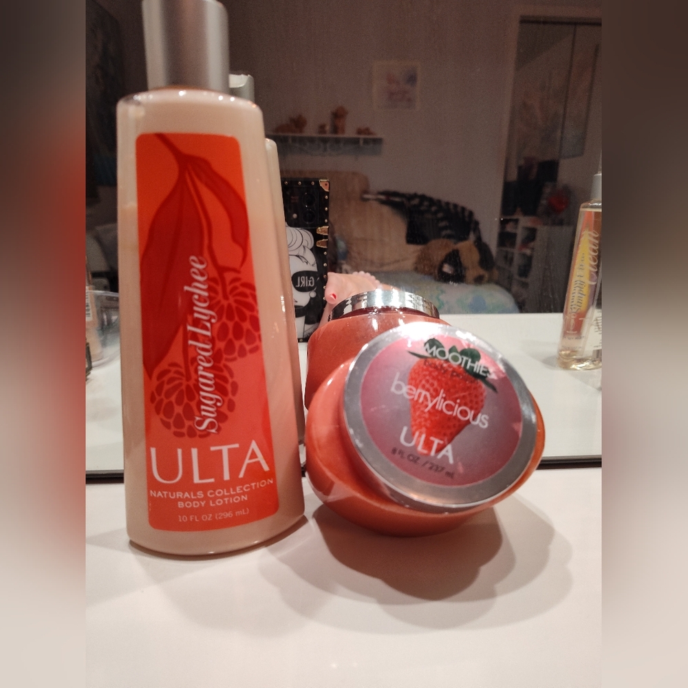 Ulta Beauty Sugared Lychee And Berrylicious Body Care Duo